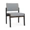 Lesro Lenox Armless Guest Chair, 22.5 in W 26 in L 31.5 in H LW1102 - alternate 1